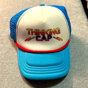 “Thinking Cap” mesh hat ; As seen in Netflix STRANGER THINGS